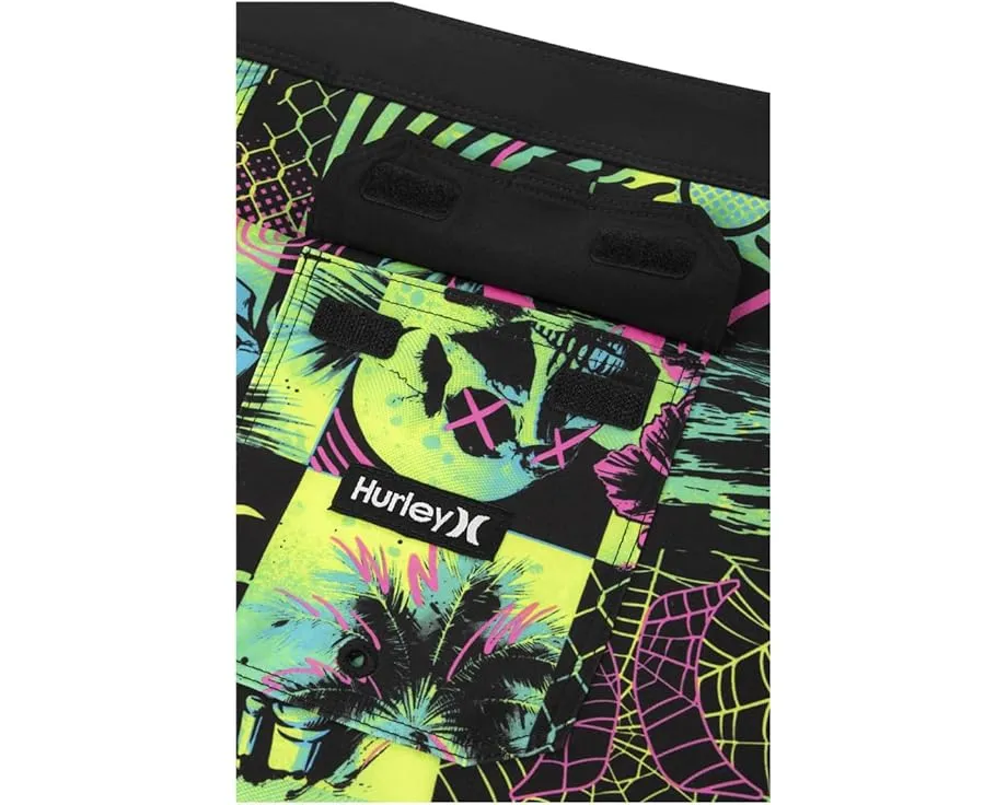 Шорты Hurley Kids Checker Doodle Boardshorts с графическим принтом