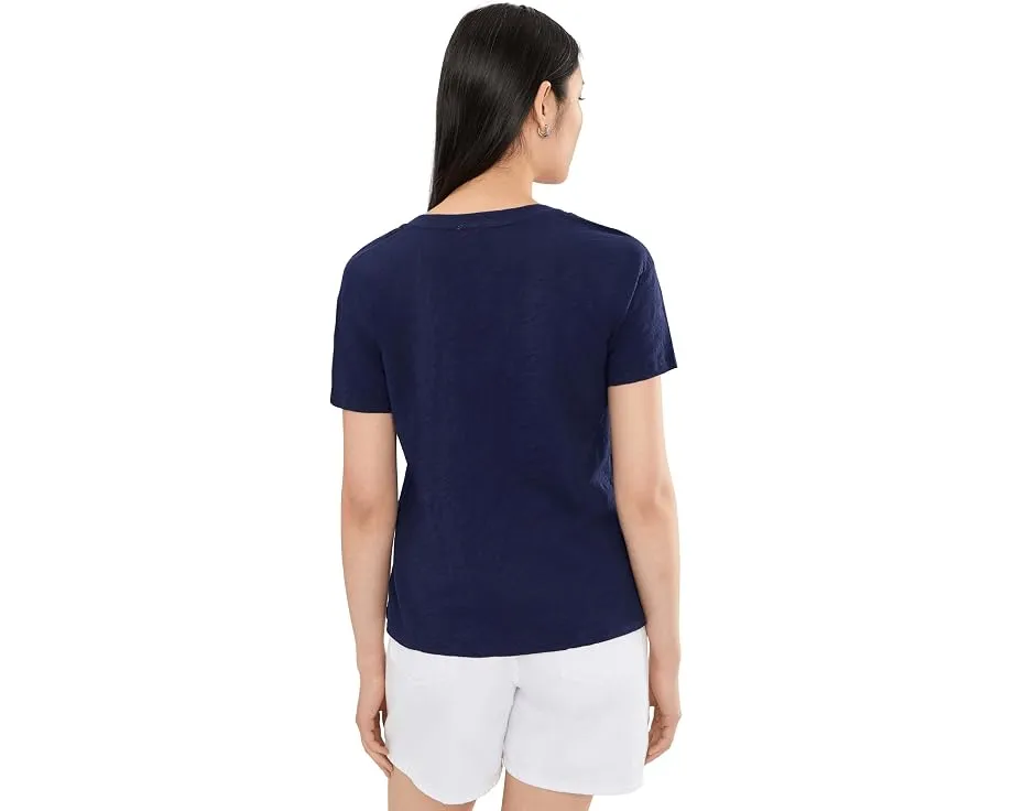 Футболка Mod-o-doc Short Sleeve V-Neck Boxy Tee с V-образным вырезом