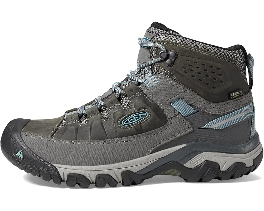 KEEN Targhee III Mid Waterproof треккинговые ботинки Magnet Atlantic Blue