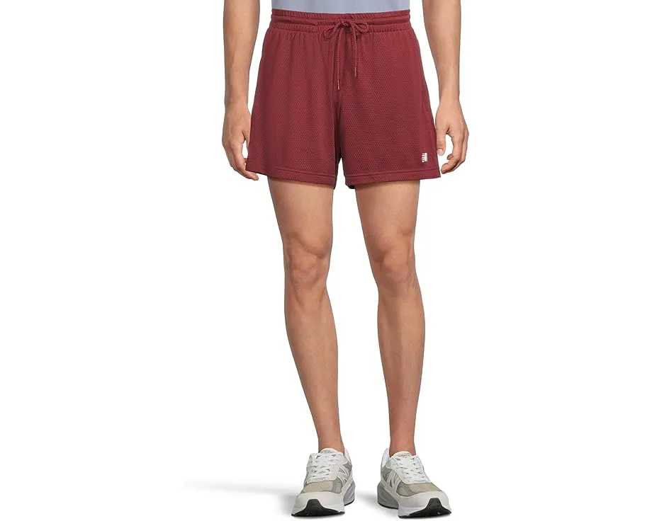 Шорты New Balance Sport Essentials Mesh 5 дюймов из переработанного полиэстера