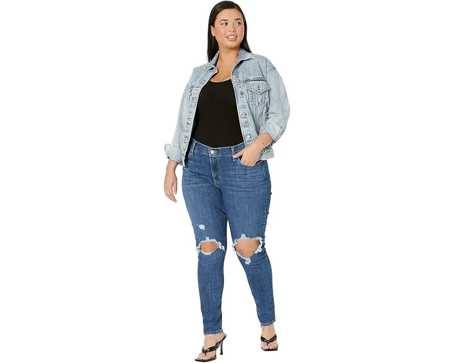 Узкие джинсы Levi's 711 Skinny с посадкой мидиум
