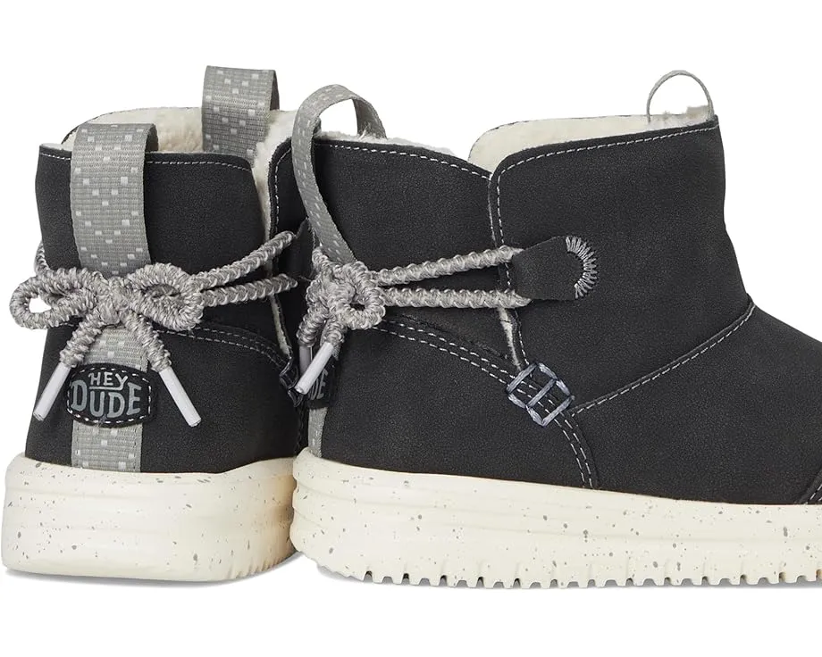 Hey Dude Kids Camden Bow Boots Cozy детские сапожки с искусственным мехом и бантом