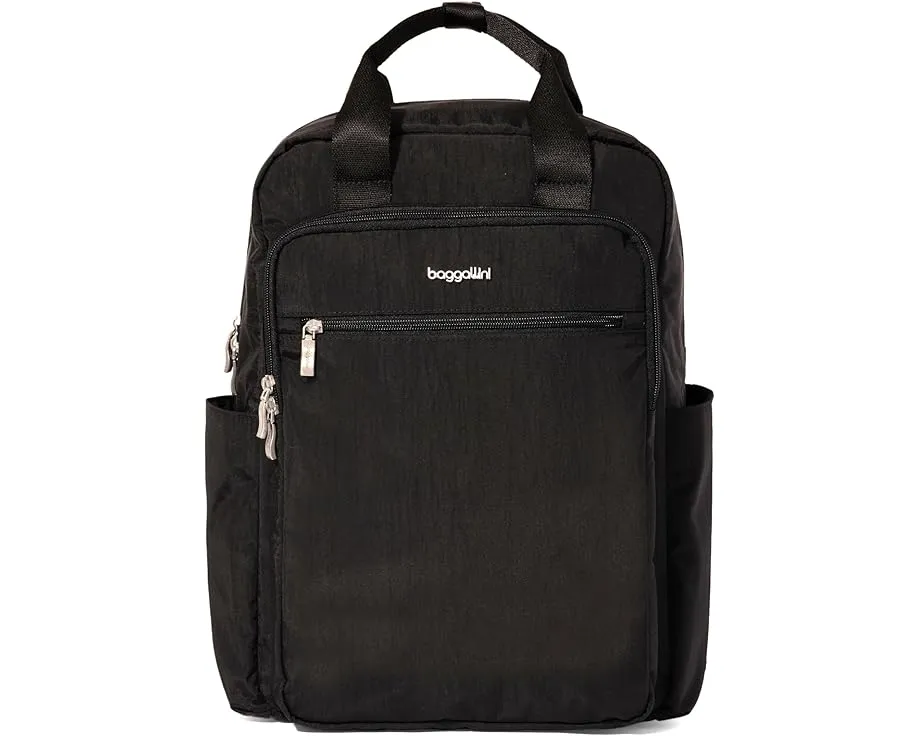 Рюкзак Baggallini для ноутбука с множеством карманов и рукавом для чемодана
