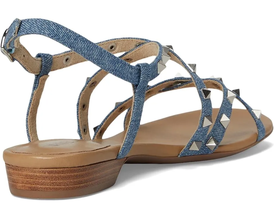 Босоножки Vaneli Basira с ремешками и декоративными заклепками