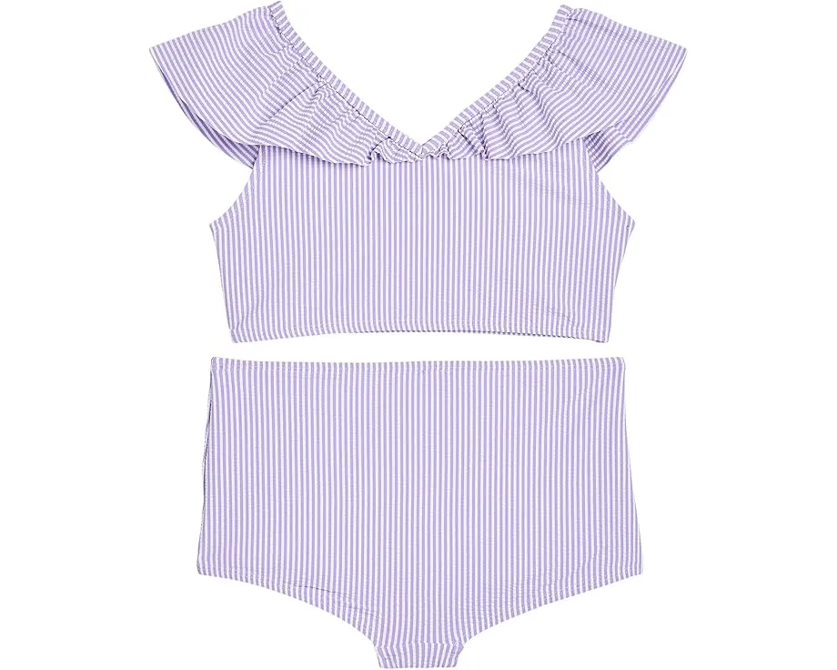 Купальник Retro Two-Piece с рюшами и защитой UPF 50+