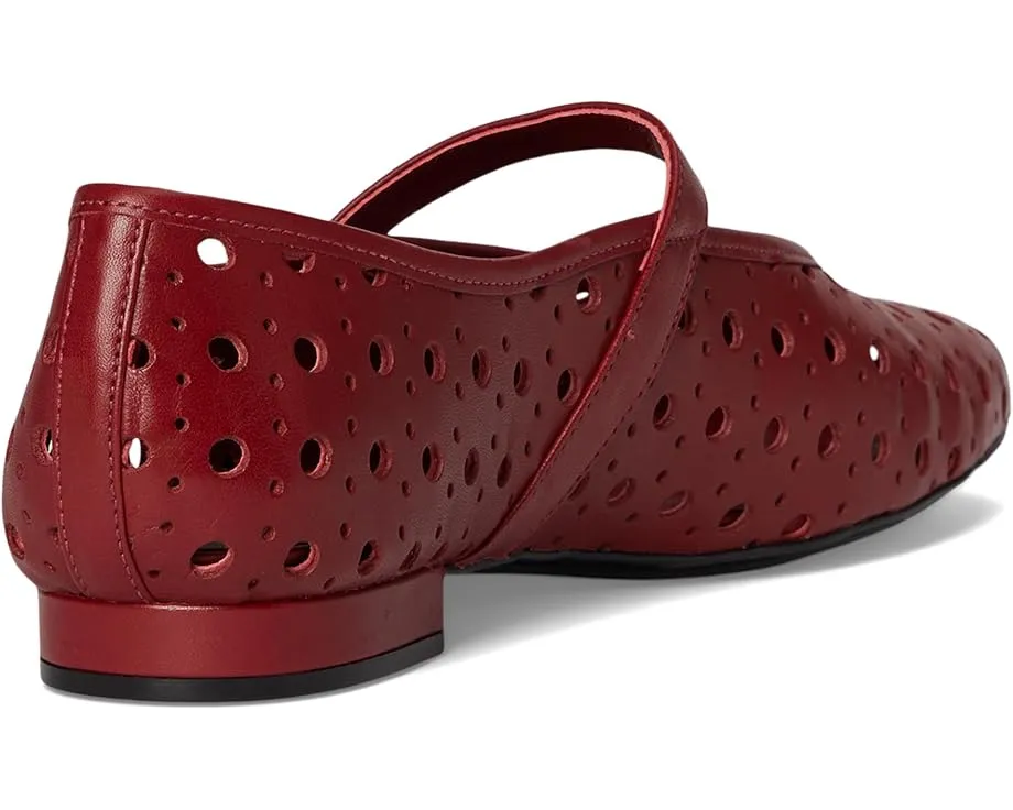 Балетки Bernardo Borden Perf с перфорированной кожей и круглым носком