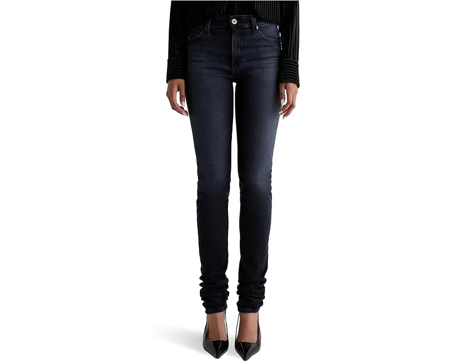 Джинсы AG Jeans Viola Mid Rise Skinny зауженные облегающие