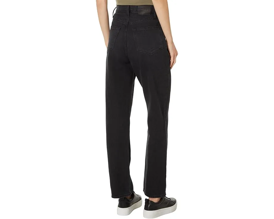 Джинсы Paige Sawyer с потертостями и застежкой на пуговицах под планку