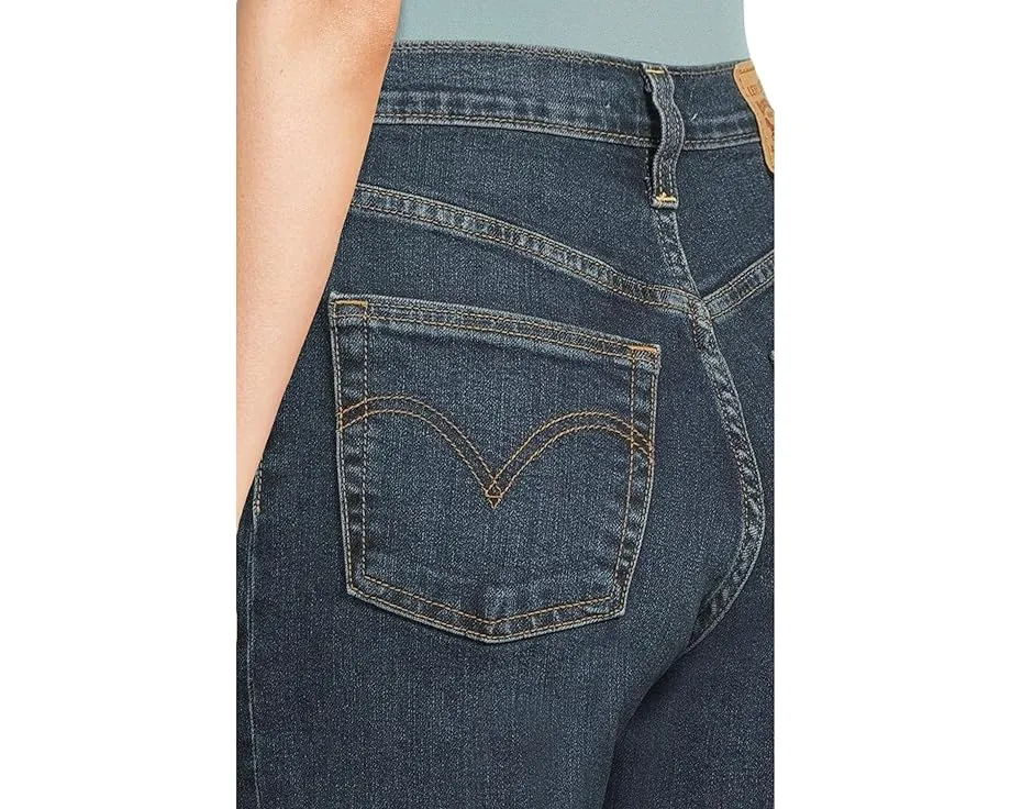 Джинсы Levi's Ribcage с высокой посадкой и прямыми штанинами