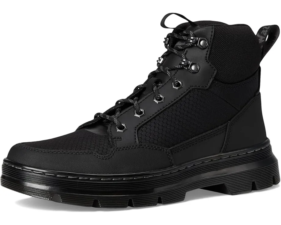 Кроссовки Dr. Martens Rakim Mk.02 высокие с верхом из премиальной кожи и переработанного холста