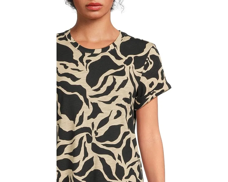 Платье Perfect Tee Remix из органического хлопка с принтом и поясом Sanctuary