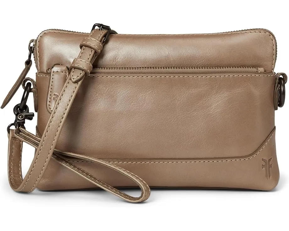 Клатч-кошелек Frye Melissa Crossbody Wristlet из кожи с регулируемым ремнем