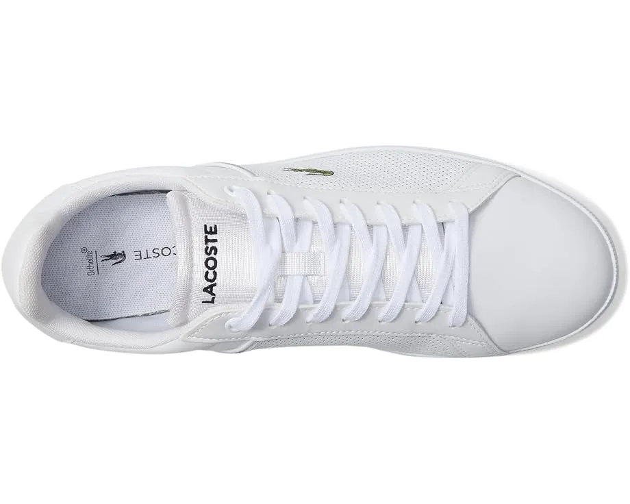 Lacoste Lite Base кроссовки из кожи с круглым носком
