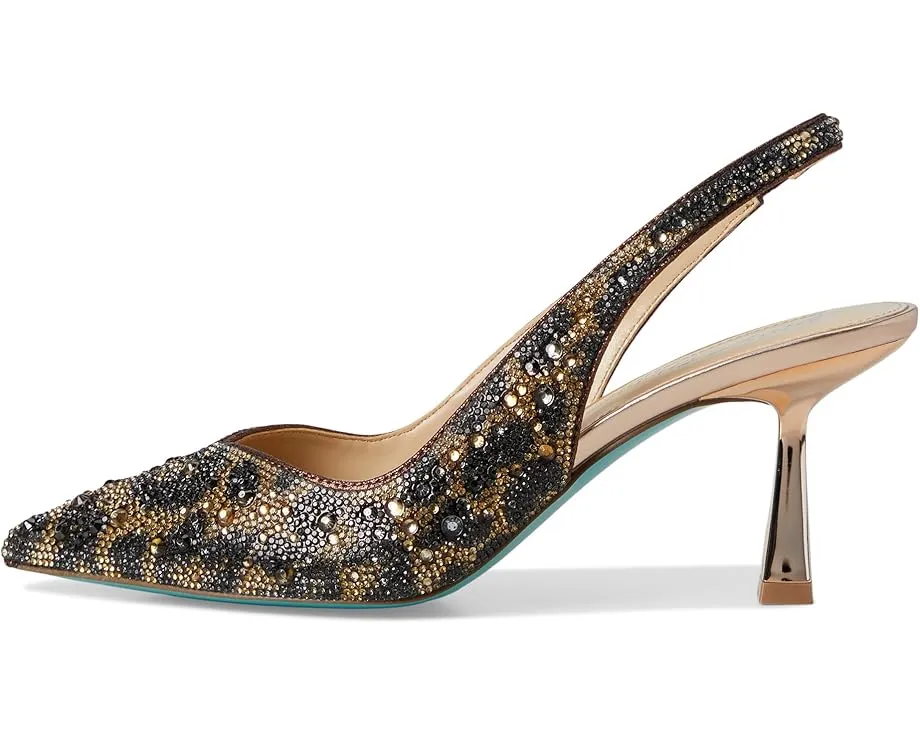 Блестящие туфли Clark на низком каблуке с застежкой на щиколотке от Blue by Betsey Johnson