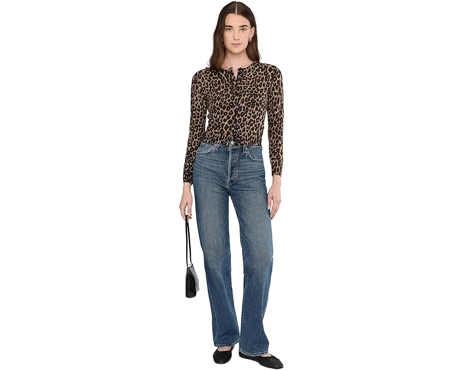 Джинсы Levi's Premium Ribcage Super High Waist с прямыми штанинами и высокой посадкой