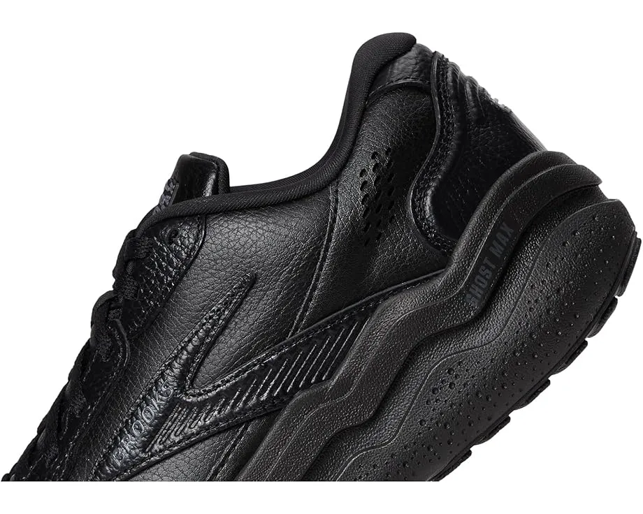 Кроссовки Brooks Ghost Max Leather с азотной амортизацией и технологией Glideroll Rocker