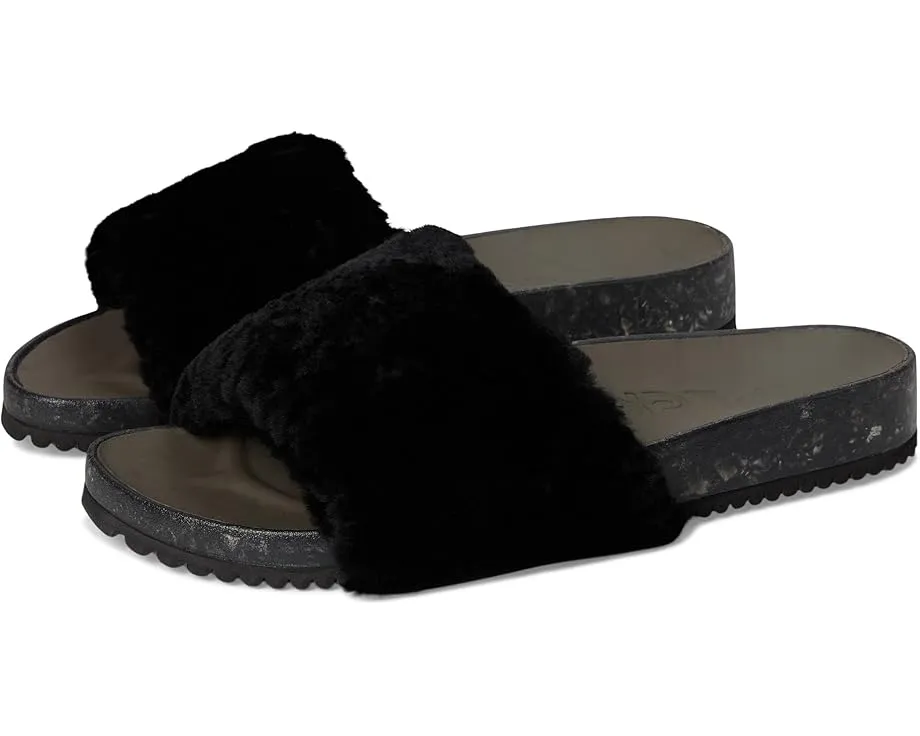 Сандалии Fleks San Ysidro с кожаной стелькой и овчиной на ремешке