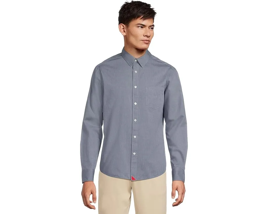 Рубашка UNTUCKit Pio Cesare из немнущегося хлопка с накладным карманом