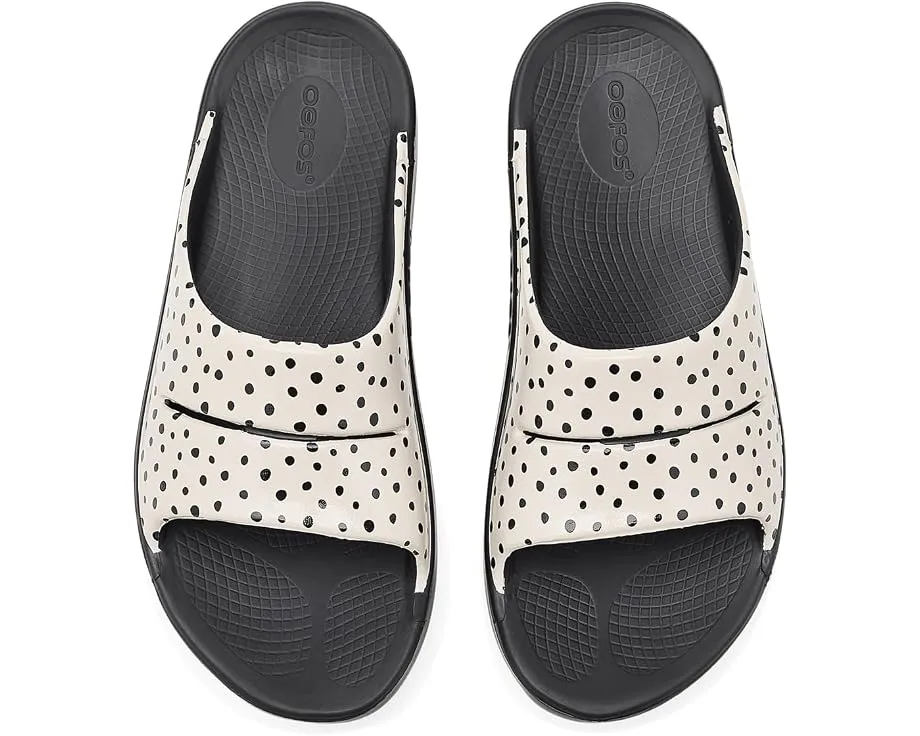 Слайды OOFOS Ooahh Limited Slide с принтом и технологией Oofoam