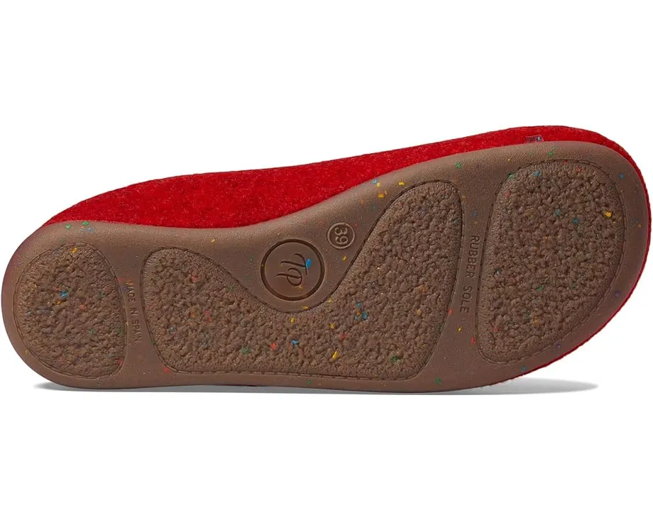 Toni Pons Mona домашние тапочки из войлока со съемной стелькой