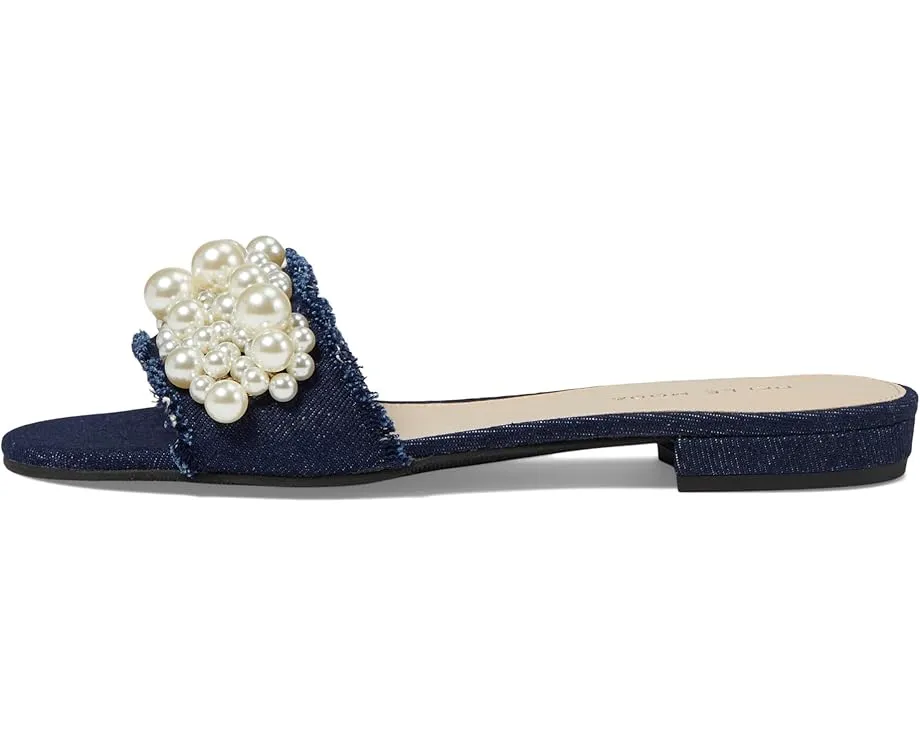 Босоножки Pelle Moda Bayer 2 с жемчужным декором и низким каблуком