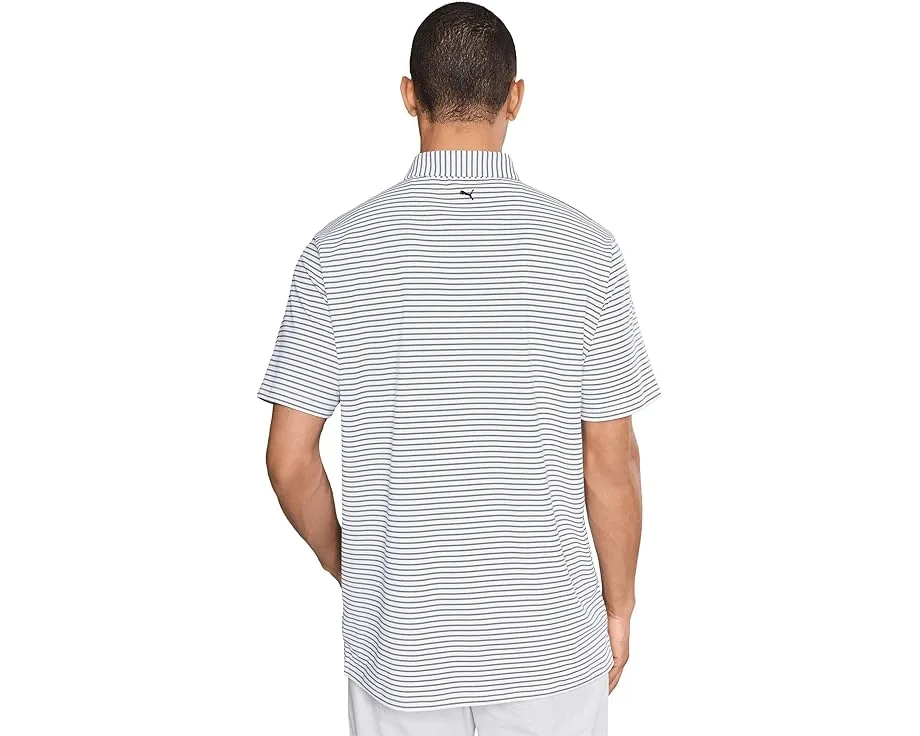 Поло для гольфа PUMA Golf BRRR Stripe с охлаждающей технологией Triple Chill