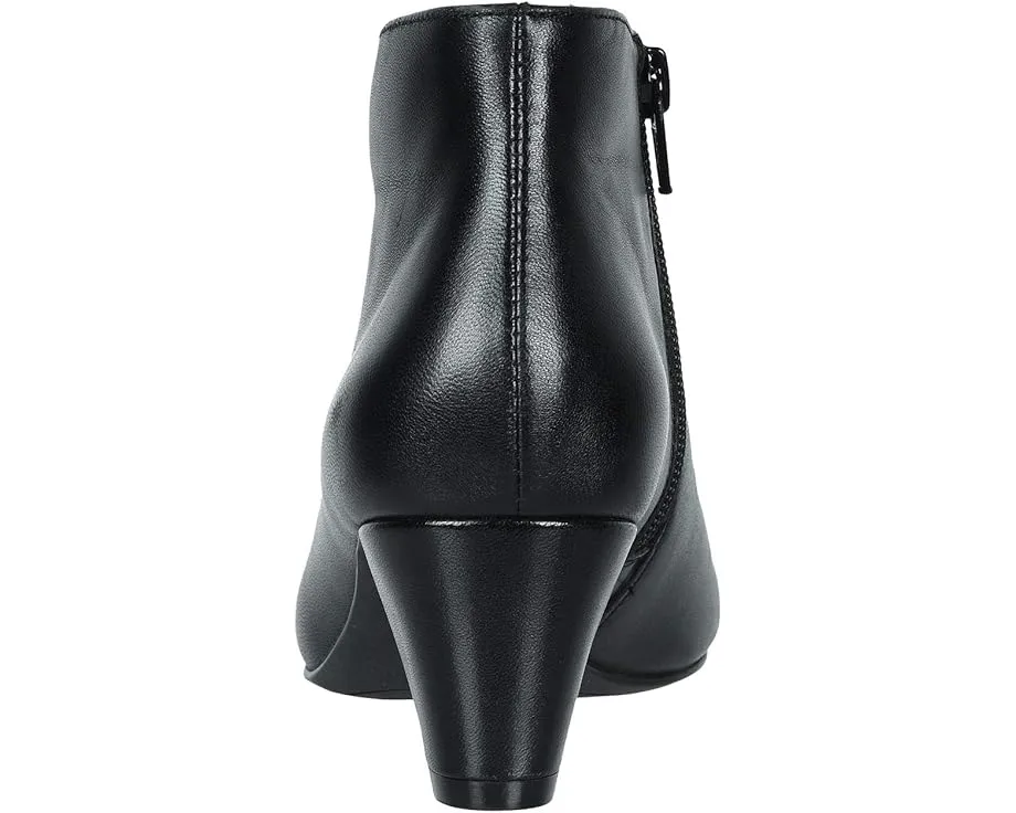 Ботильоны Fame из текстурированной замши с молнией и массивным каблуком David Tate