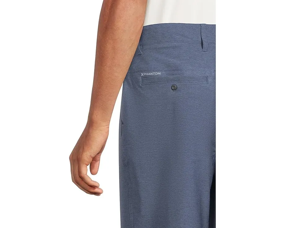 Шорты Hurley Phantom Heather Walkshorts 20 с 4-сторонним стрейчем и влагоотталкивающим покрытием