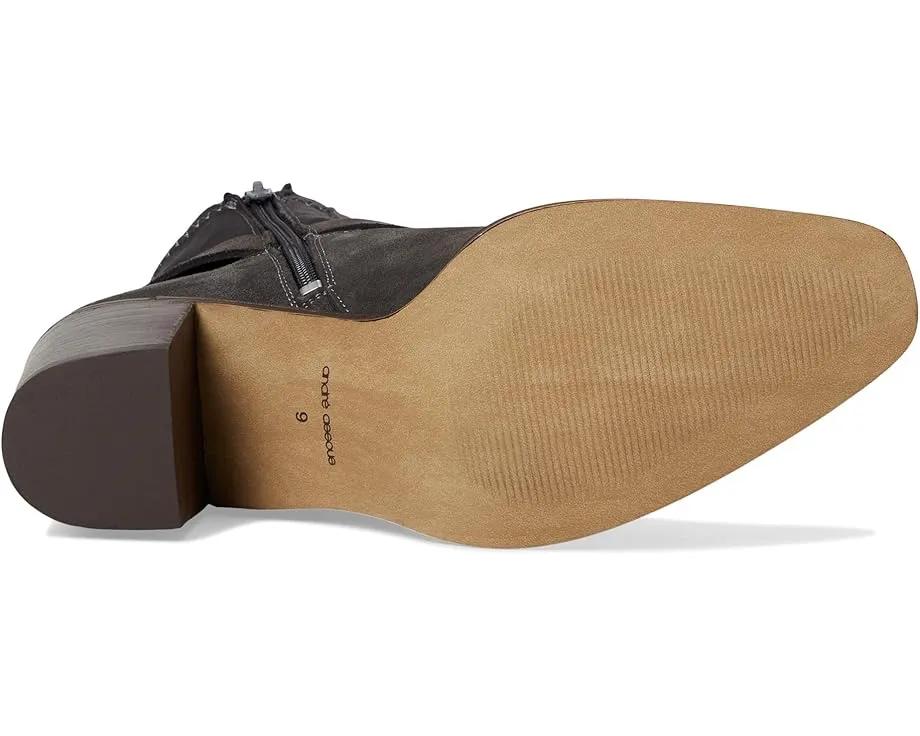 Ботильоны Andre Assous Royal из натуральной кожи с деревянным каблуком