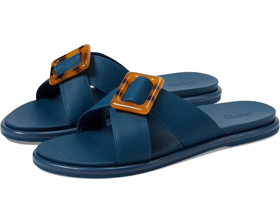 Сандалии OluKai La'i Slide с анатомической стелькой и пряжкой