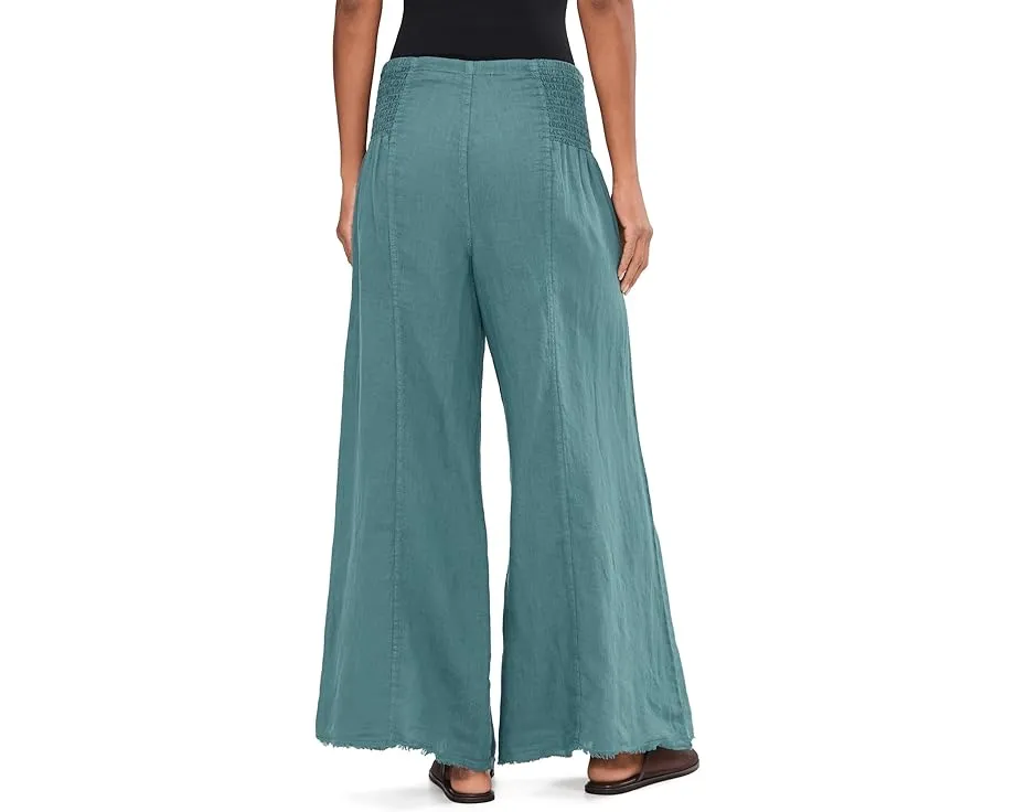 Широкие льняные брюки Coleson со шнурком на поясе от XCVI