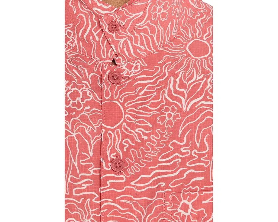 Короткая рубашка Royal Robbins Salathe Sun с защитой UPF 40+ и отложным воротником