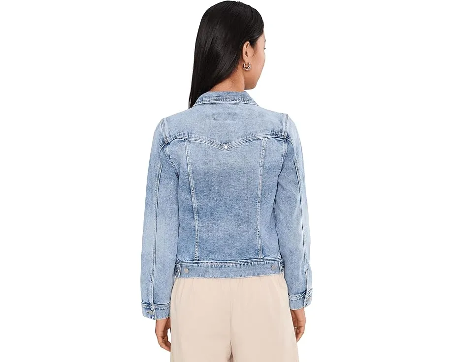 Джинсовая куртка Liverpool Los Angeles Classic с эластичностью и накладными карманами