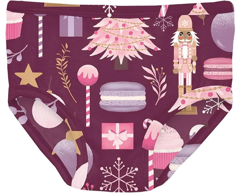 Набор из 3 трусиков для девочек Kickee Pants Kids с принтом (Большой размер)