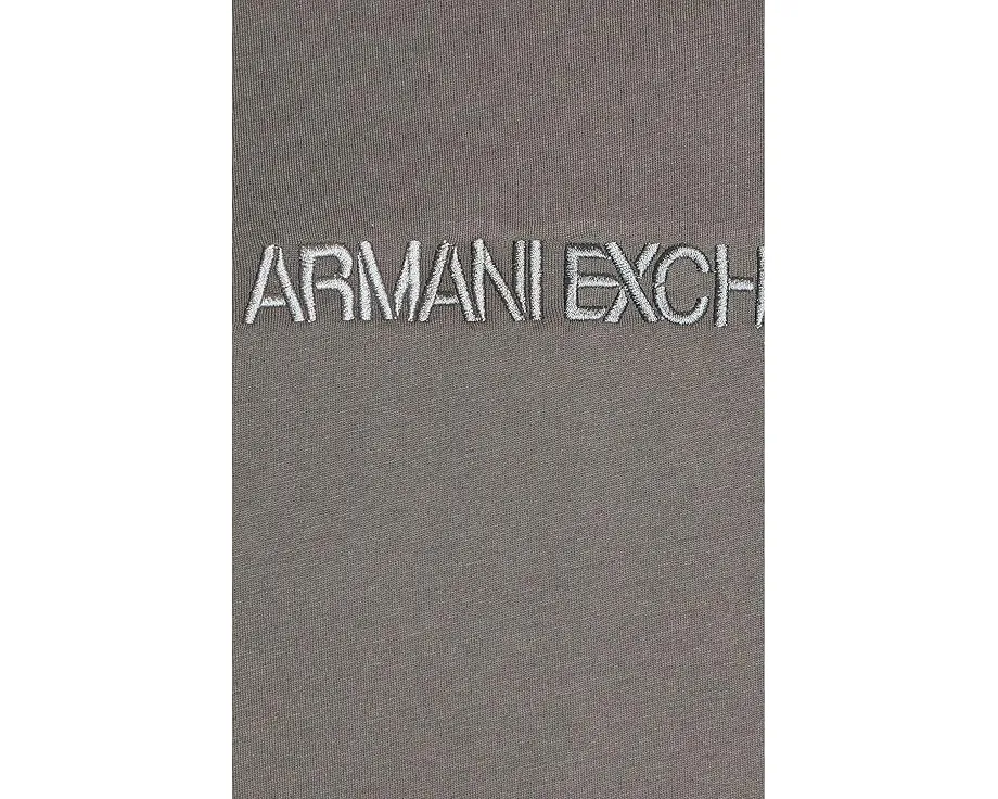 Футболка Armani Exchange Ombre Logo с градиентным принтом