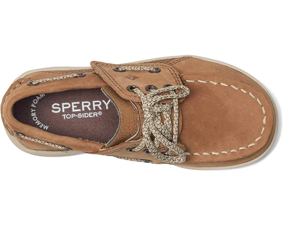 Детские мокасины Sperry Kids Gamefish Jr с кожаным верхом и стелькой из пены с памятью
