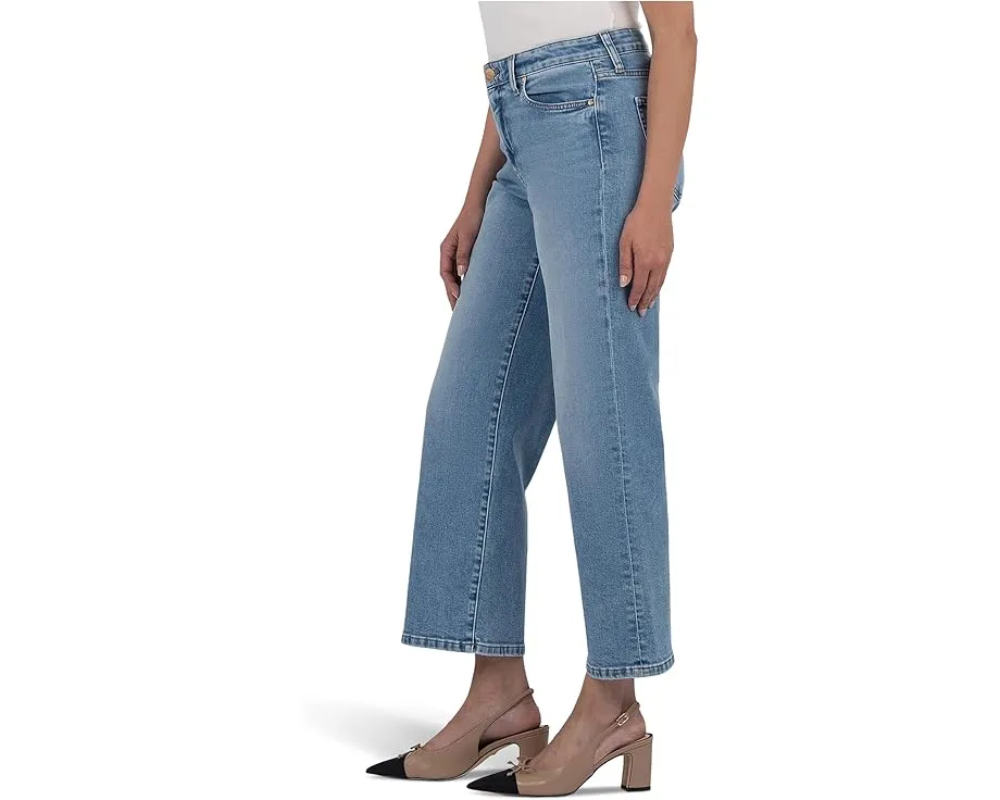 Джинсы KUT from the Kloth Charlotte с высокой посадкой и широкими штанинами