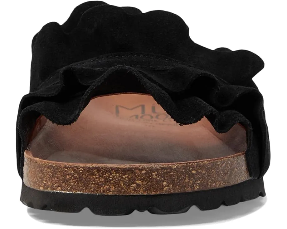 Сандалии Rocio от Miz Mooz с рюшами из замши и формованной стелькой