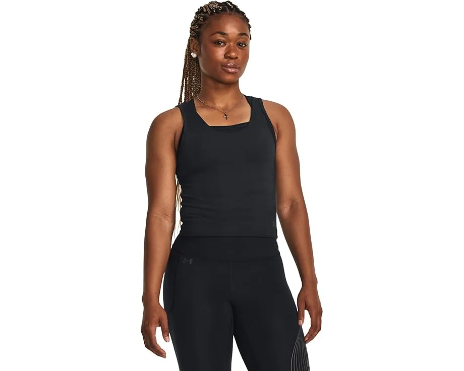 Under Armour Motion Tank майка с регулируемыми бретелями и силуэтом рейсбек