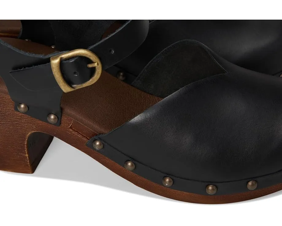 Сандалии Sanita Solaima на каблуке с регулируемой застежкой и поддержкой свода