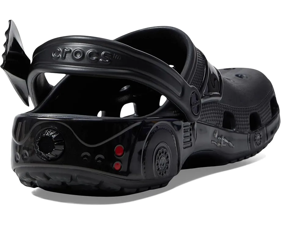 Кроксы Crocs Classic Adjustable с ремешком и дизайном Бэтмена