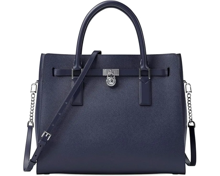 Большая сумка-сатчел Hamilton Moderne от MICHAEL Michael Kors из шагрени