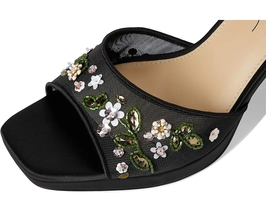 Сандалии Blue by Betsey Johnson kirra на устойчивом каблуке с вышивкой