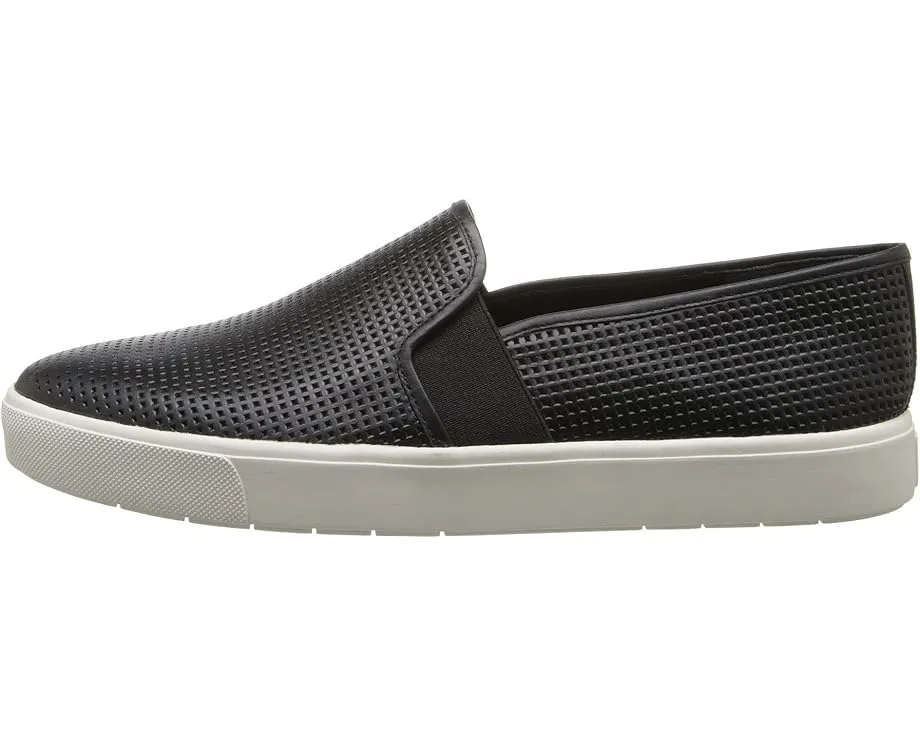 Перфорированные кеды Vince Blair 5 из нубука на липучках