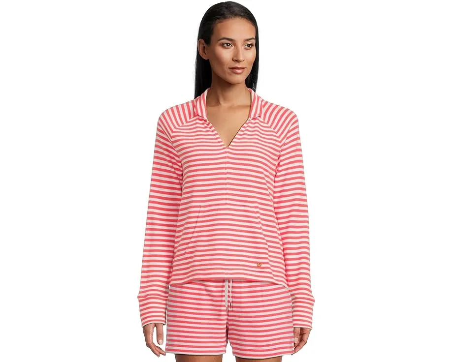 Туника Cassi Popover от Lilly Pulitzer из мягкого стретч-модала с капюшоном