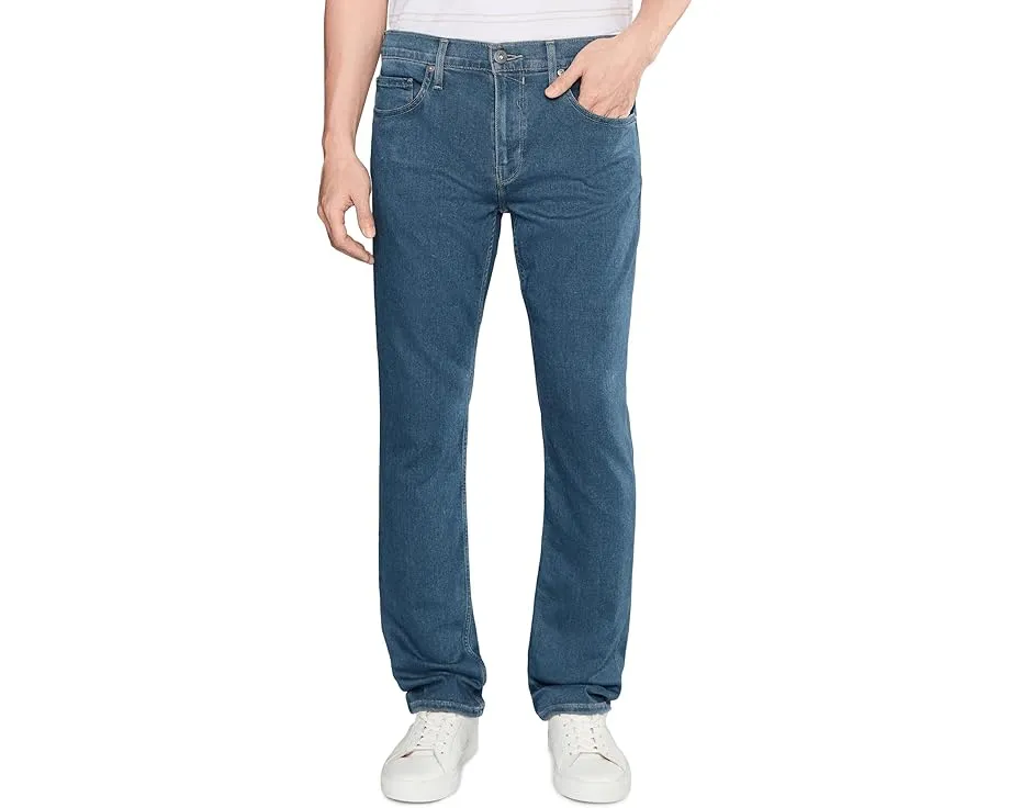 Джинсы Federal Transcend Slim Straight от Paige в среднем стирке