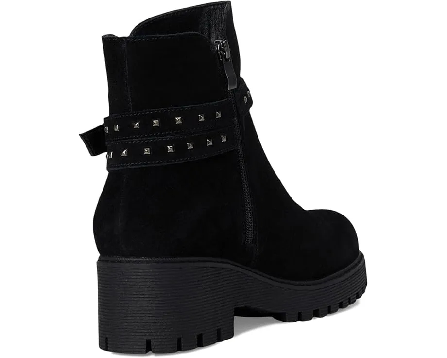 Ботильоны Kelson из мягкого нубука с меховой подкладкой и пряжкой