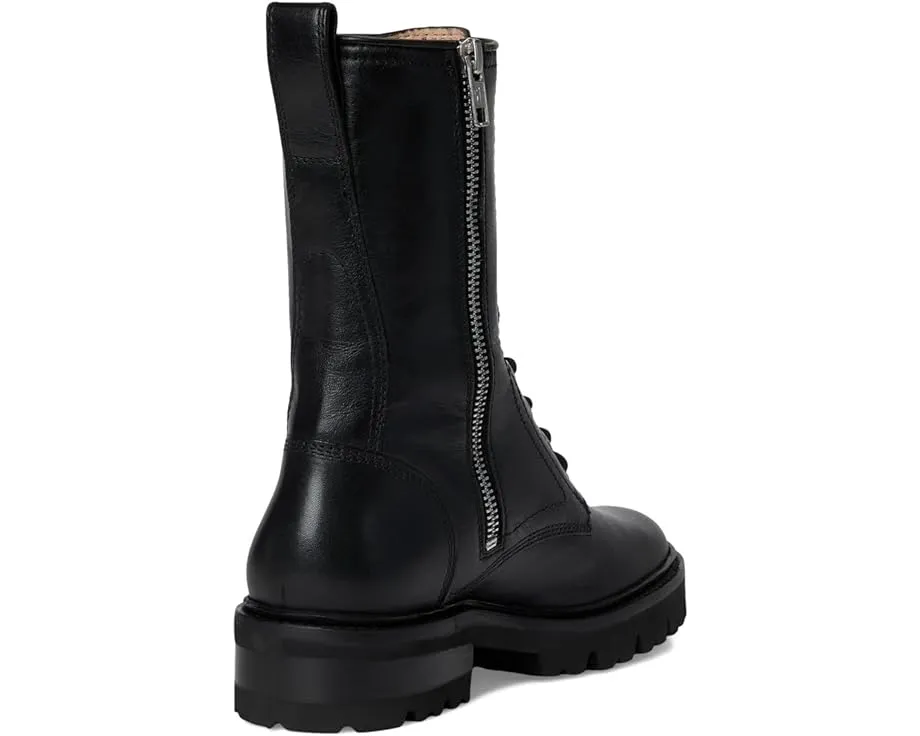 Ботинки Frye Olivia Combat на шнуровке с массивным каблуком 3.8 см