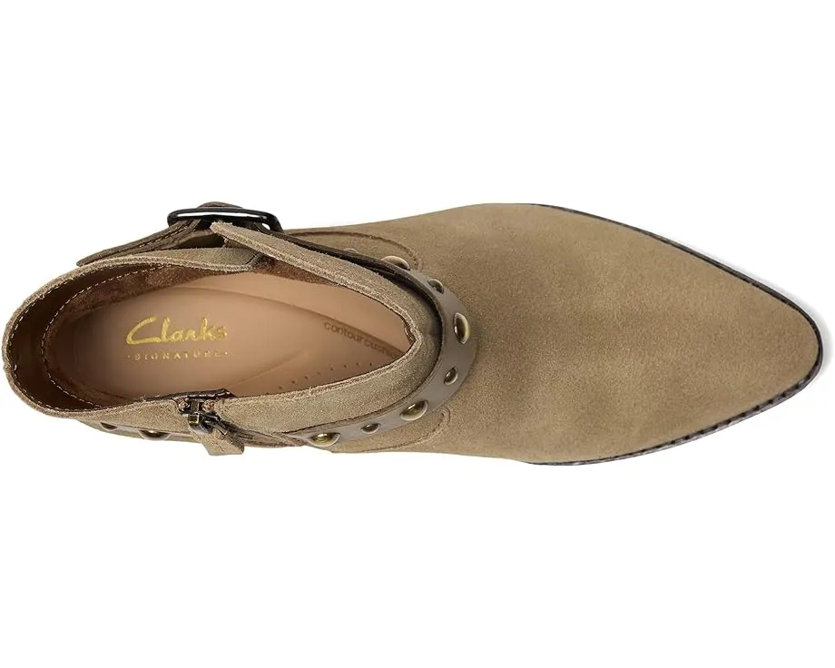 Ботинки Clarks Morzine Buckle из замши с пряжками и формованной стелькой
