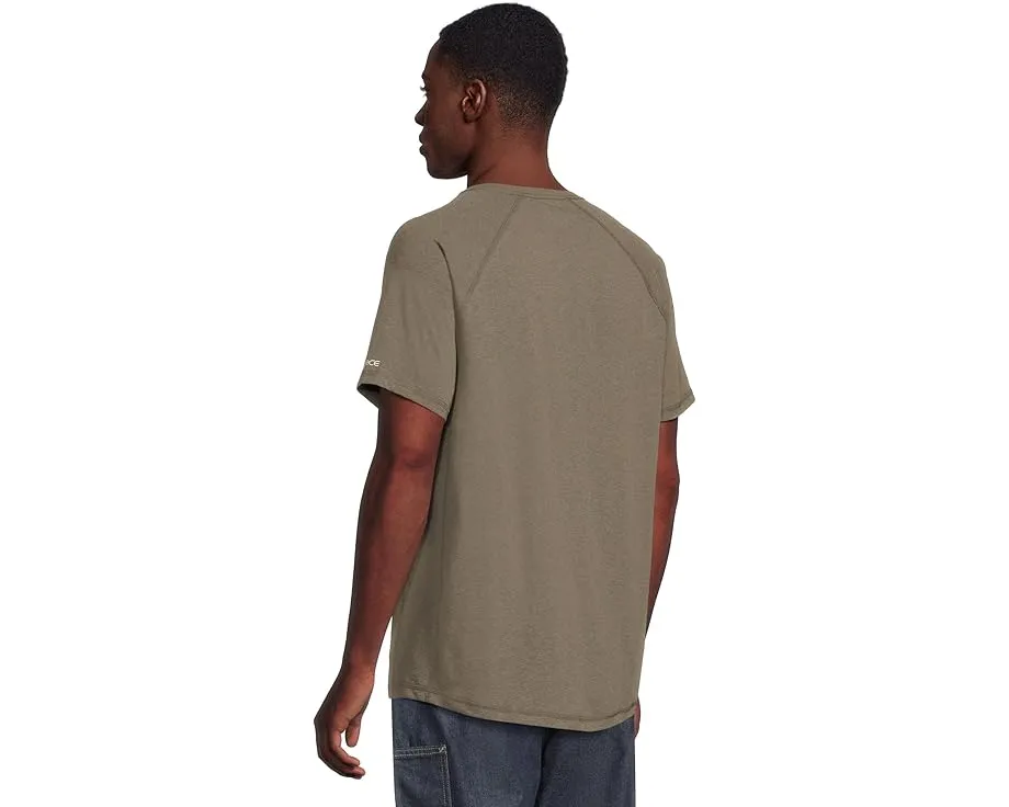 Футболка Carhartt Force Relaxed Fit Midweight с карманом и защитой UPF 25+